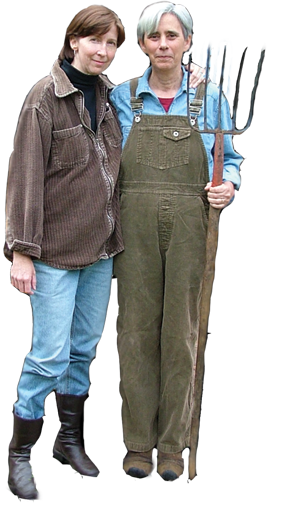 Photo of Filmmakers Laurie York and Carmen Goodyear