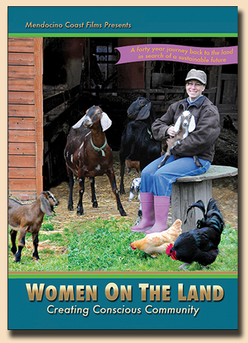 DVD cover for Women on the Land: Creating Conscious Community